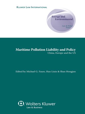 cover image of Maritime Pollution Liability and Policy